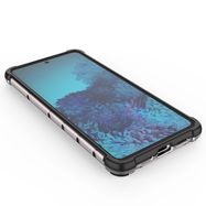 Honeycomb case armored cover with a gel frame for Samsung Galaxy A73 black, Hurtel