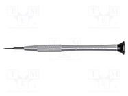 Screwdriver; slot; precision; 0,6x0,15mm; Blade length: 14mm BERNSTEIN