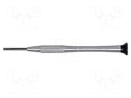 Screwdriver: precision; slot; 1.5x0.23mm; Blade length: 16mm BERNSTEIN