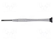 Screwdriver; precision; slot; 2.5x0.4mm; Blade length: 22mm BERNSTEIN
