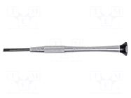 Screwdriver; precision; slot; 2.5x0.4mm; Blade length: 22mm BERNSTEIN