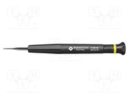 Screwdriver; slot; precision; 0,8x0,19mm; Blade length: 17mm 