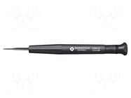 Screwdriver: precision; slot; 1x0.2mm; Blade length: 17mm BERNSTEIN