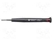 Screwdriver: precision; slot; 1.4x0.25mm; Blade length: 17mm BERNSTEIN