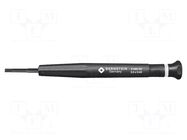 Screwdriver; precision; slot; 2x0.4mm; Blade length: 17mm BERNSTEIN