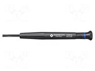Screwdriver: precision; slot; 2.5x0.4mm; Blade length: 17mm BERNSTEIN