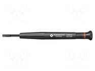 Screwdriver; precision; slot; 3x0.5mm; Blade length: 17mm BERNSTEIN