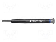 Screwdriver; precision; Phillips; PH00; Blade length: 17mm BERNSTEIN