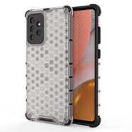Honeycomb armored case with a gel frame for Samsung Galaxy A53 5G transparent, Hurtel