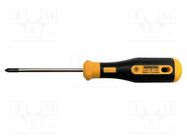 Screwdriver; Pozidriv®; PZ1; POWERline; Blade length: 80mm 