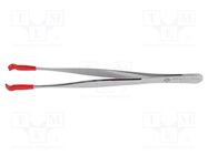 Tweezers; 145mm; Blade tip shape: round; universal BERNSTEIN