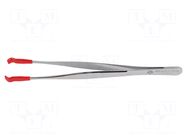 Tweezers; 145mm; Blade tip shape: round; universal BERNSTEIN