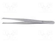 Tweezers; 125mm; Blade tip shape: round; universal BERNSTEIN