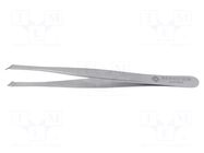 Tweezers; 125mm; Blade tip shape: round; universal BERNSTEIN