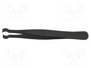 Tweezers; Blade tip shape: round; Tweezers len: 120mm; ESD BERNSTEIN