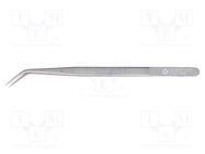Tweezers; 150mm; Blade tip shape: sharp; universal BERNSTEIN