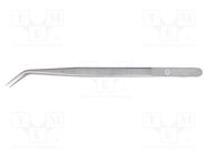 Tweezers; 150mm; Blade tip shape: sharp; universal 