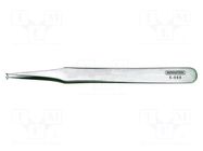 Tweezers; 120mm; Blade tip shape: trapezoidal; universal BERNSTEIN