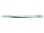 Tweezers; 140mm; Blade tip shape: sharp; universal BERNSTEIN