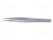 Tweezers; 120mm; Blade tip shape: sharp; universal BERNSTEIN