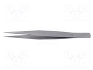 Tweezers; 130mm; Blade tip shape: sharp; universal BERNSTEIN