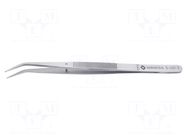 Tweezers; 150mm; Blades: curved; Blade tip shape: flat,rounded BERNSTEIN