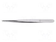 Tweezers; 140mm; Blade tip shape: rounded; universal BERNSTEIN