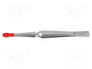 Tweezers; 160mm; Blade tip shape: shovel; universal BERNSTEIN