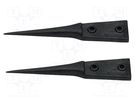 Spare part: tip; Blade tip shape: sharp; ESD; BRN-5-434; 2pcs. BERNSTEIN
