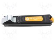 Stripping tool; Øcable: 4÷16mm; Wire: round; Tool length: 140mm BERNSTEIN