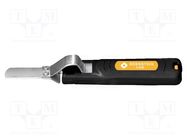 Stripping tool; Øcable: 4÷28mm; Wire: round; Tool length: 180mm BERNSTEIN