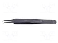 Tweezers; Blade tip shape: sharp; Tweezers len: 110mm; ESD BERNSTEIN
