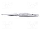 Tweezers; 125mm; Blade tip shape: sharp; universal BERNSTEIN