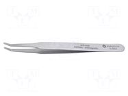 Tweezers; 125mm; Blades: curved,narrowed; universal BERNSTEIN