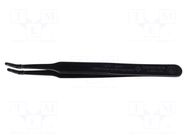 Tweezers; Blade tip shape: flat,rounded; Tweezers len: 125mm BERNSTEIN
