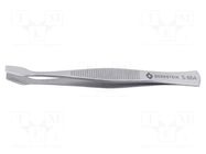 Tweezers; 105mm; Blades: curved; Blade tip shape: shovel BERNSTEIN