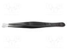 Tweezers; Blade tip shape: rounded,shovel; Tweezers len: 120mm BERNSTEIN