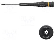Screwdriver: precision; Torx® with protection; T7H; ESD BERNSTEIN