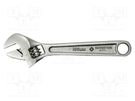 Wrench; adjustable; 100mm; Max jaw capacity: 13mm BERNSTEIN