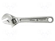 Wrench; adjustable; Jaw capacity: 13mm; Overall len: 100mm BERNSTEIN
