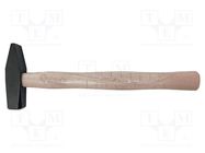 Hammer; fitter type; 300g; Handle material: wood BERNSTEIN