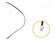 Cable; PIN: 2; MOLEX; Contacts ph: 1.25mm; L: 150mm Riverdi
