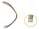 Cable; PIN: 6; MOLEX; Contacts ph: 1.25mm; L: 150mm Riverdi