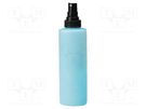 Tool: dosing bottles; blue (bright); polyurethane; 236ml; 1÷10GΩ ANTISTAT