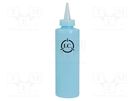 Tool: dosing bottles; blue (bright); polyurethane; 227ml; 1÷10GΩ ANTISTAT
