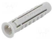 Plastic anchor; without screw; 6x30; SX; 100pcs; 6mm FISCHER