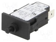 Circuit breaker; Urated: 240VAC; 48VDC; 4.5A; SPST; Poles: 1; MCB SCHURTER