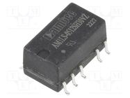 Converter: DC/DC; 1W; Uin: 4.5÷5.5V; Uout: 12VDC; Iout: 80mA; SMT AIMTEC