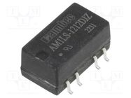 Converter: DC/DC; 1W; Uin: 10.8÷13.2V; Uout: 12VDC; Uout2: -12VDC AIMTEC