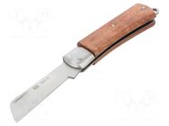 Knife; for electricians; 205mm KING TONY